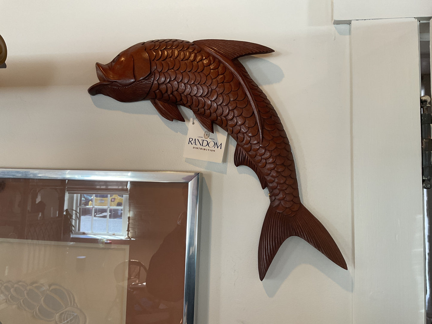 Carved Wood Carp (Mexico)