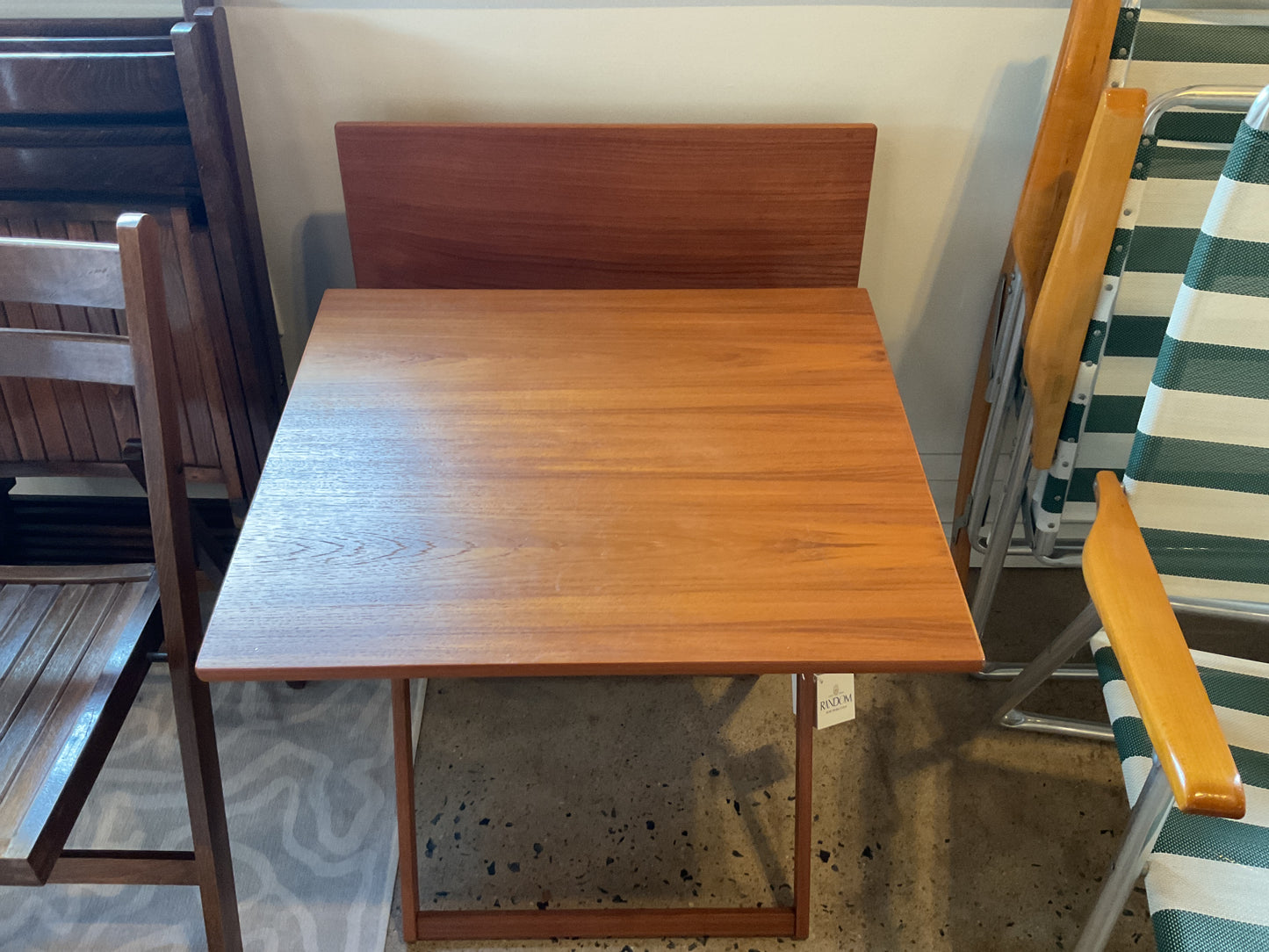 Danish Teak Folding Tables (2)
