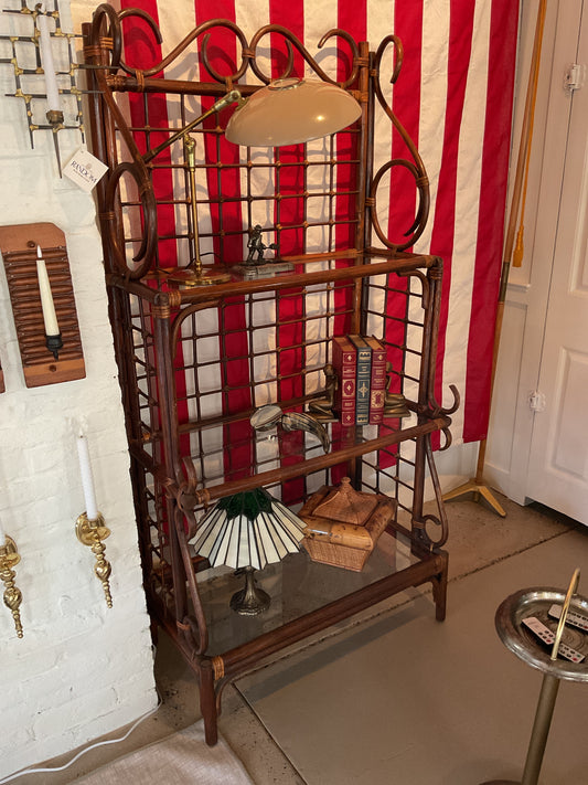 Rattan Étagère (3 shelf)