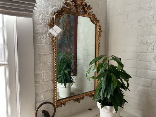 Contemporary Faux Guilt Mirror