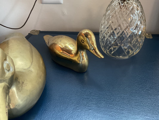 Small Brass Duck