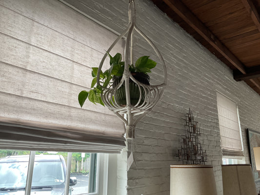 Hanging Rattan Planter
