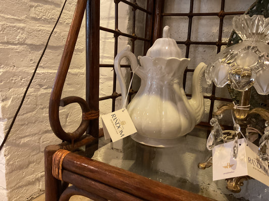 Ironstone Coffee Pot