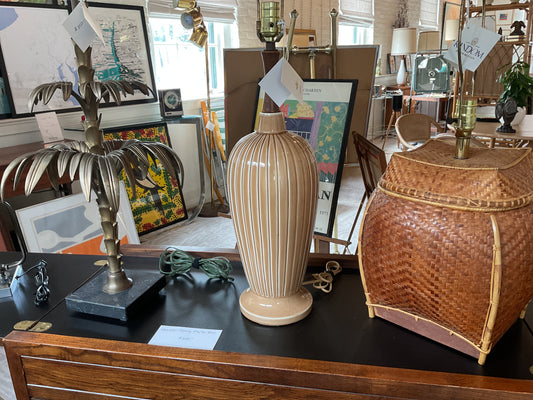 Mid Century Ceramic Lamp