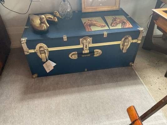 Seward Navy Steamer Trunk