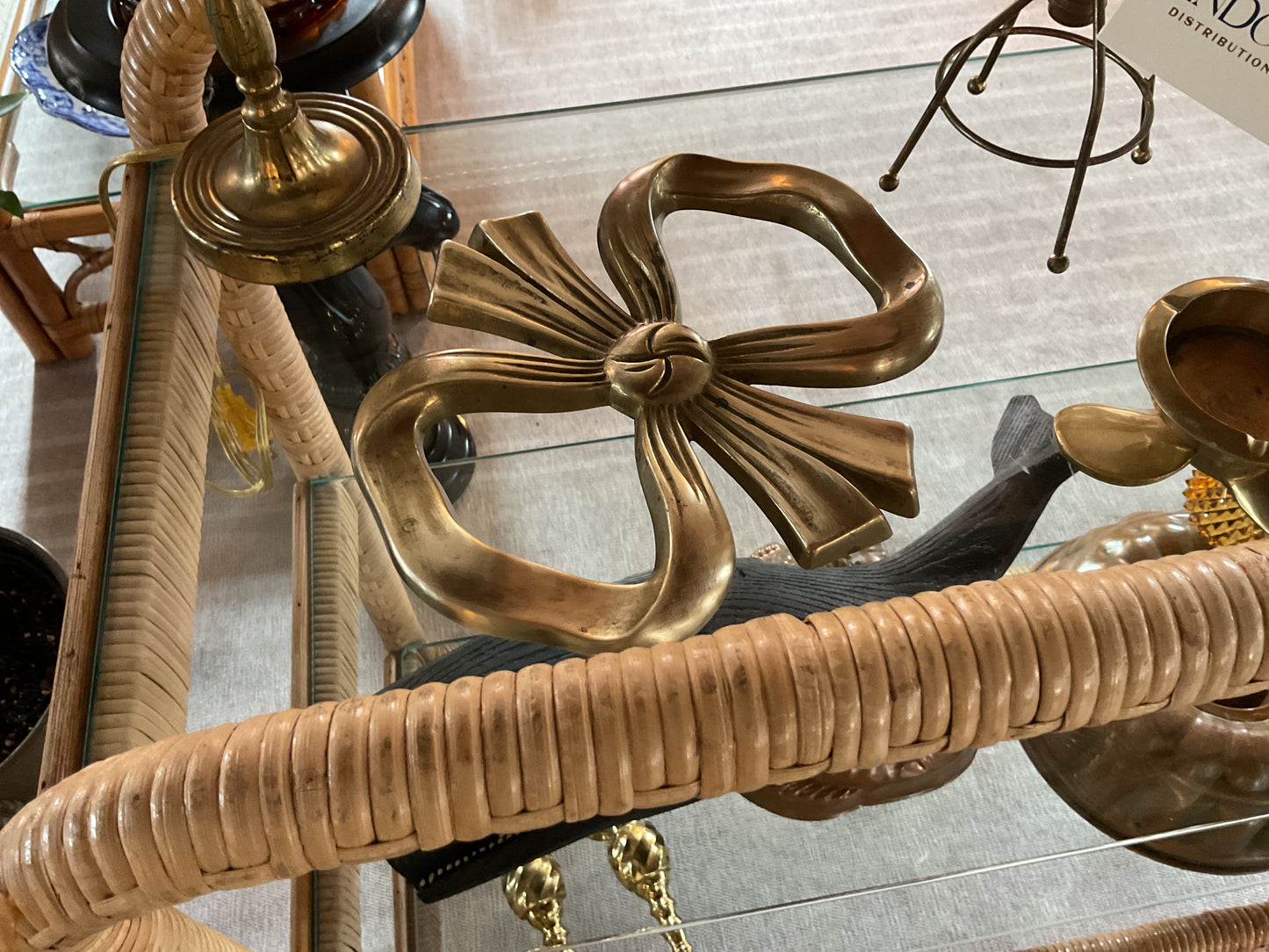 Brass Bow Trivet